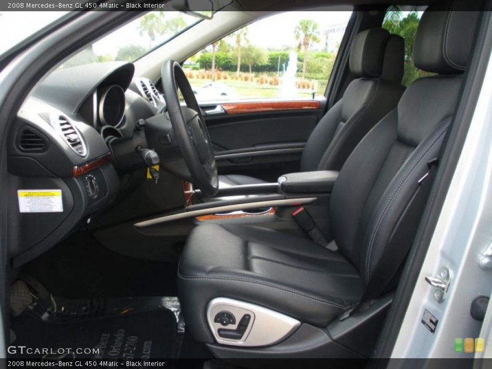 Black Interior Photo for the 2008 Mercedes-Benz GL 450 4Matic #39079555