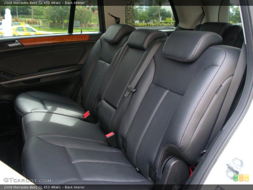 Black Interior Photo for the 2008 Mercedes-Benz GL 450 4Matic #39079595