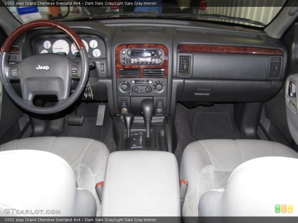 Dark Slate Gray/Light Slate Gray Interior Dashboard for the 2002 Jeep Grand Cherokee Overland 4x4 #39080032