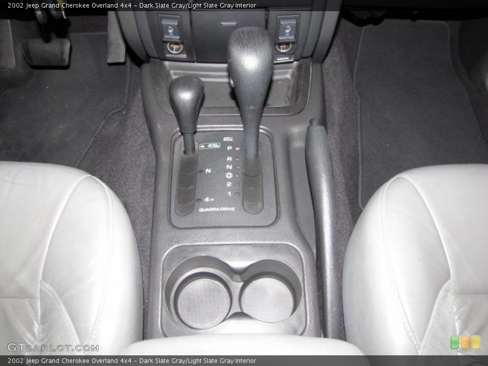 Dark Slate Gray/Light Slate Gray Interior Transmission for the 2002 Jeep Grand Cherokee Overland 4x4 #39080080