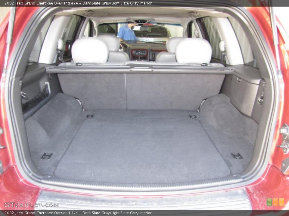 Dark Slate Gray/Light Slate Gray Interior Trunk for the 2002 Jeep Grand Cherokee Overland 4x4 #39080115