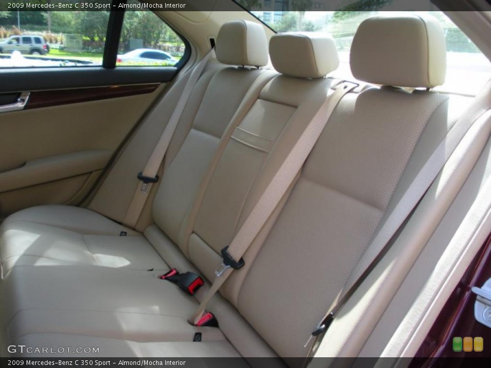Almond/Mocha Interior Photo for the 2009 Mercedes-Benz C 350 Sport #39080539