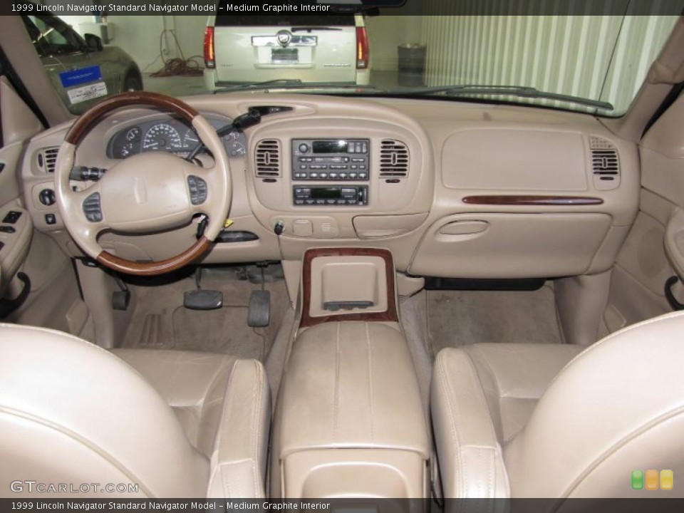 Medium Graphite Interior Dashboard for the 1999 Lincoln Navigator  #39080675