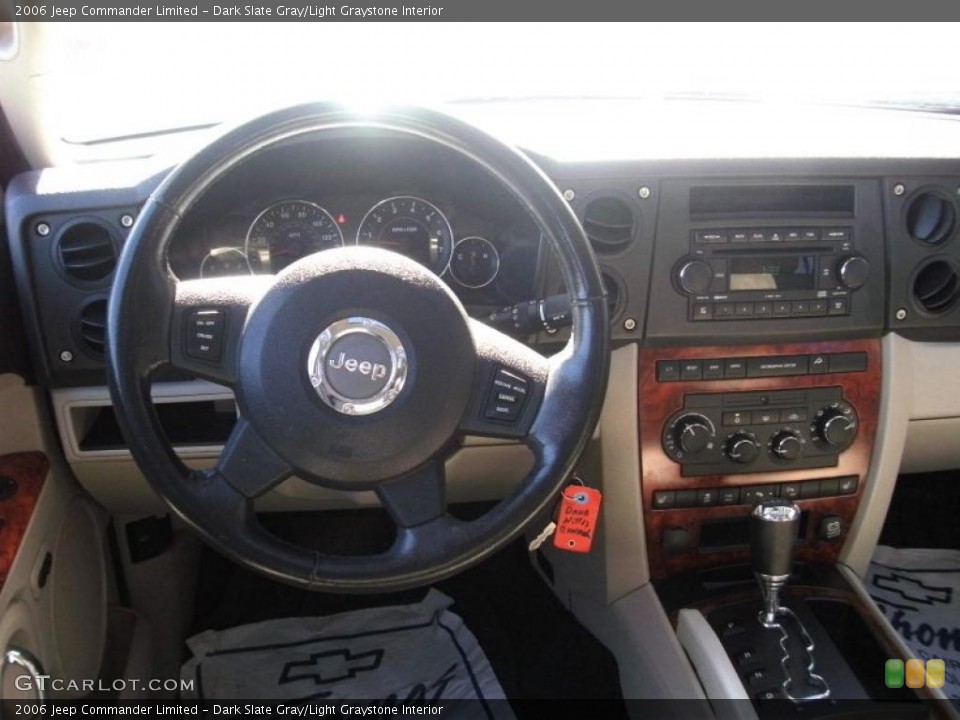 Dark Slate Gray/Light Graystone Interior Dashboard for the 2006 Jeep Commander Limited #39081581