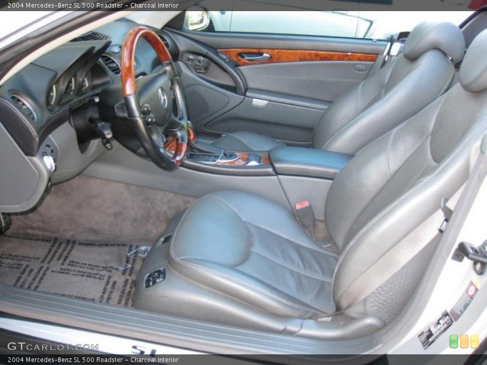 Charcoal Interior Photo for the 2004 Mercedes-Benz SL 500 Roadster #39081745