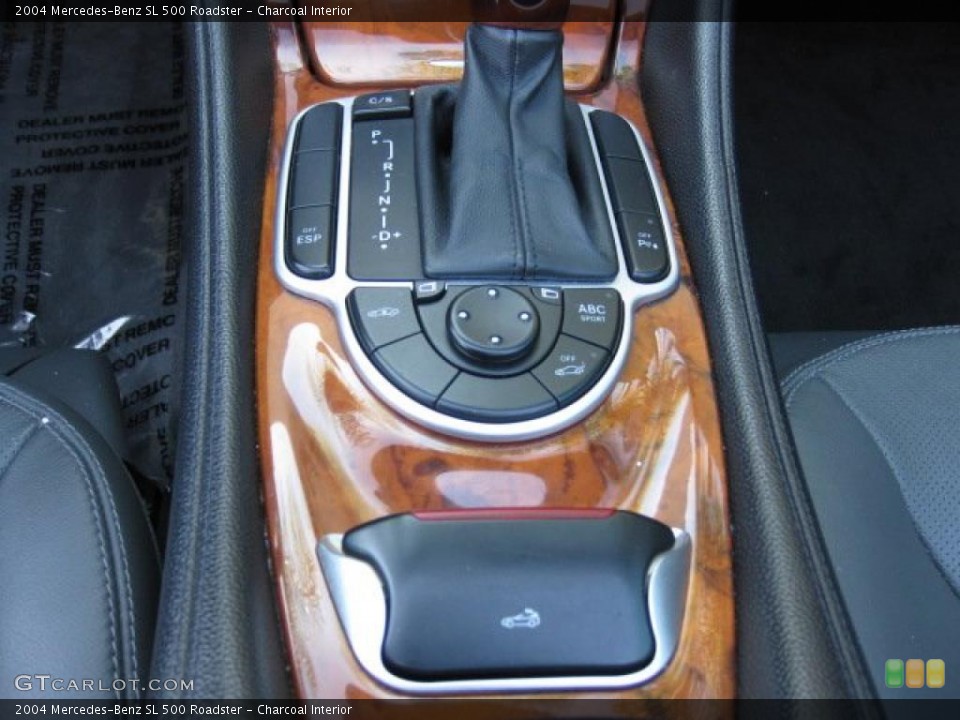 Charcoal Interior Controls for the 2004 Mercedes-Benz SL 500 Roadster #39081769