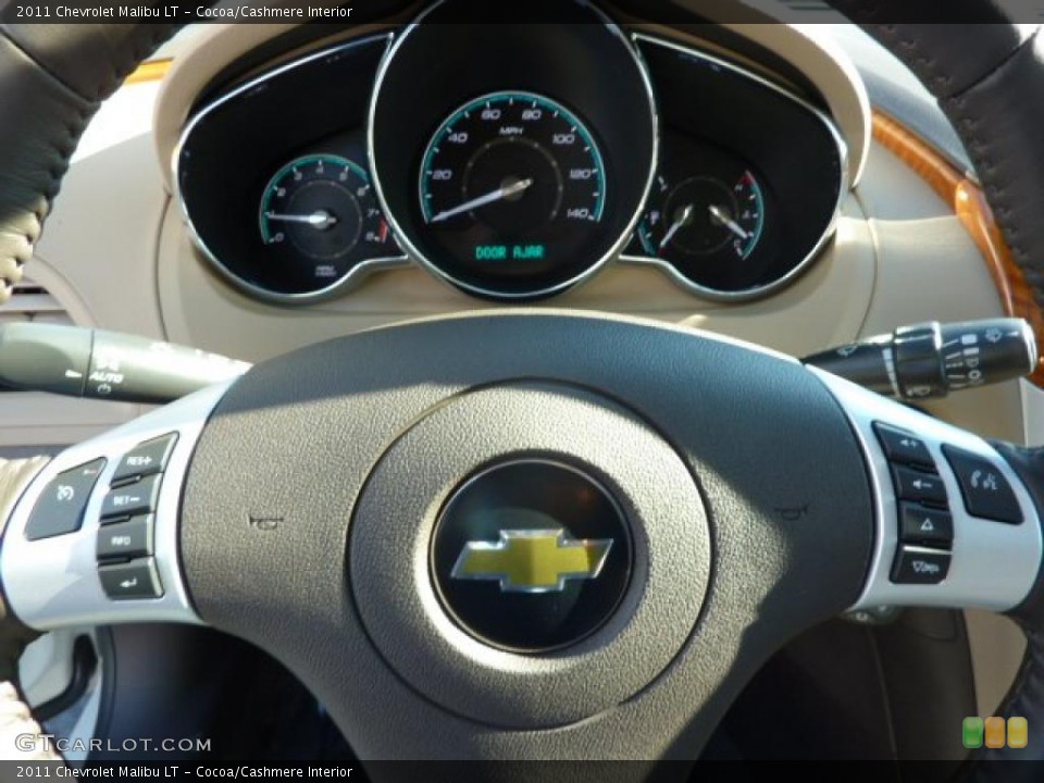 Cocoa/Cashmere Interior Controls for the 2011 Chevrolet Malibu LT #39082737