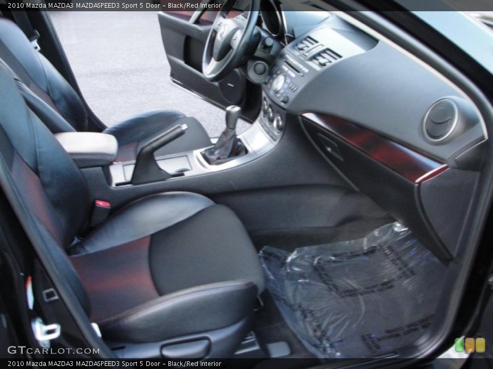 Black/Red Interior Photo for the 2010 Mazda MAZDA3 MAZDASPEED3 Sport 5 Door #39084605