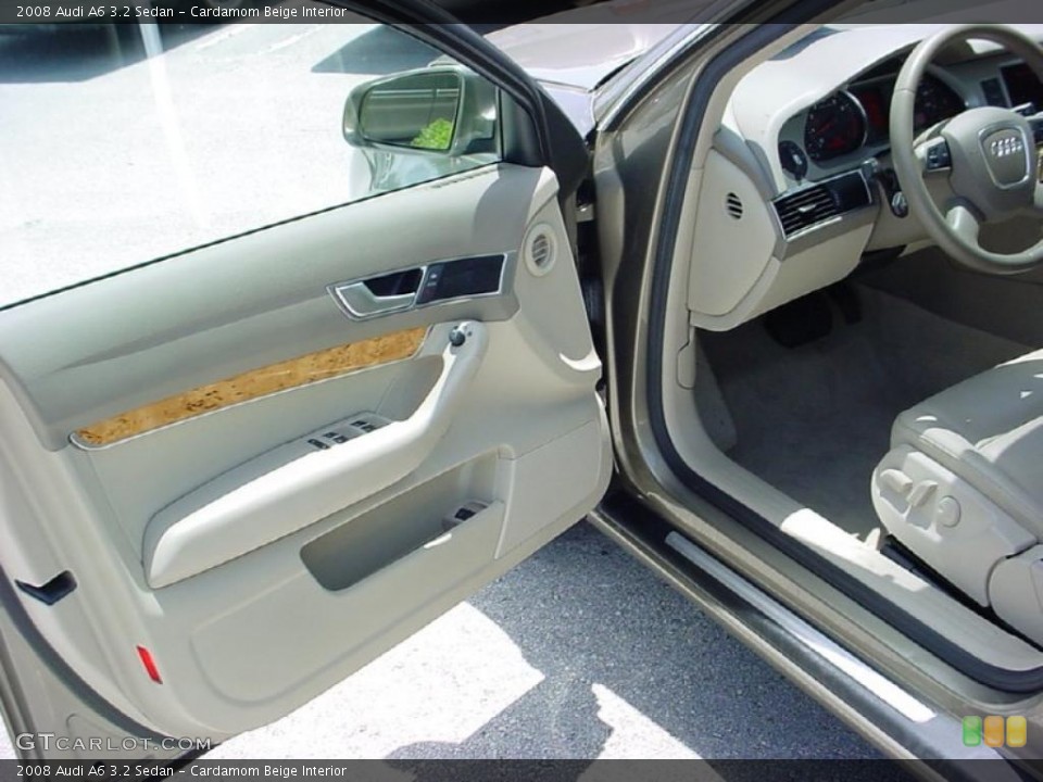 Cardamom Beige Interior Photo for the 2008 Audi A6 3.2 Sedan #39086733