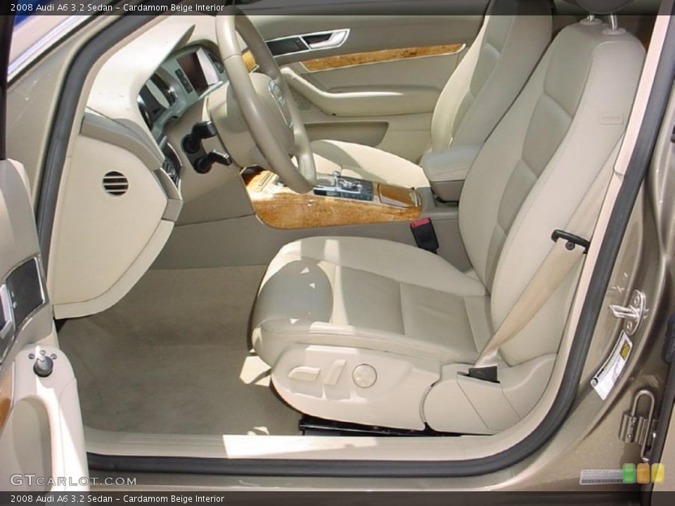 Cardamom Beige Interior Photo for the 2008 Audi A6 3.2 Sedan #39086765