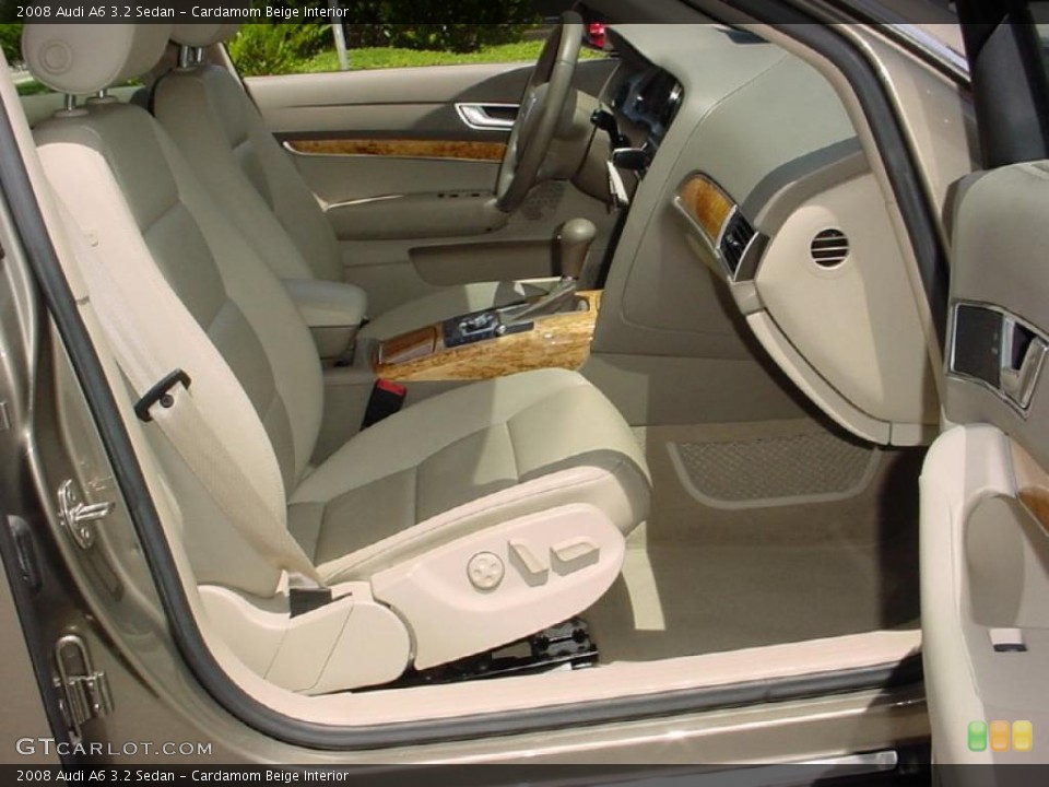 Cardamom Beige Interior Photo for the 2008 Audi A6 3.2 Sedan #39086785