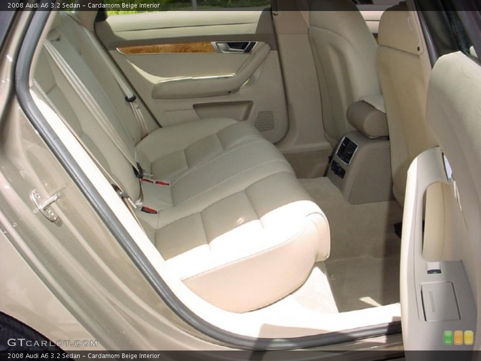 Cardamom Beige Interior Photo for the 2008 Audi A6 3.2 Sedan #39086801