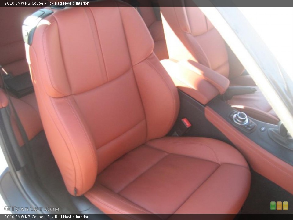 Fox Red Novillo Interior Photo for the 2010 BMW M3 Coupe #39087369