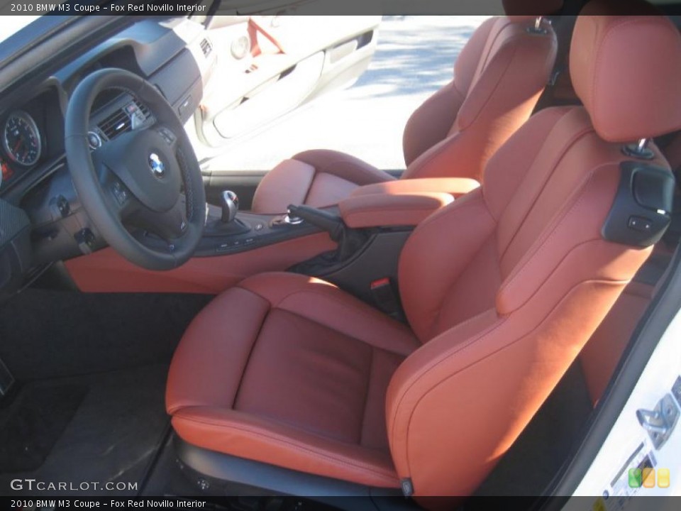 Fox Red Novillo Interior Photo for the 2010 BMW M3 Coupe #39087397
