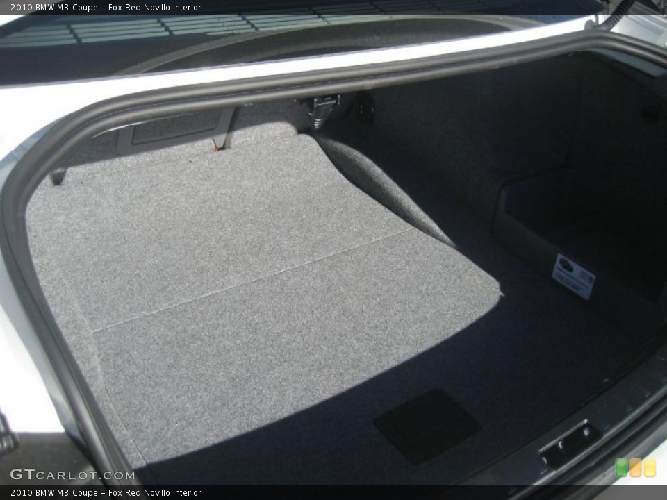 Fox Red Novillo Interior Trunk for the 2010 BMW M3 Coupe #39087501