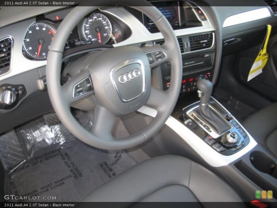 Black Interior Prime Interior for the 2011 Audi A4 2.0T Sedan #39087973