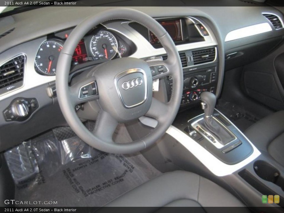Black Interior Prime Interior for the 2011 Audi A4 2.0T Sedan #39088125