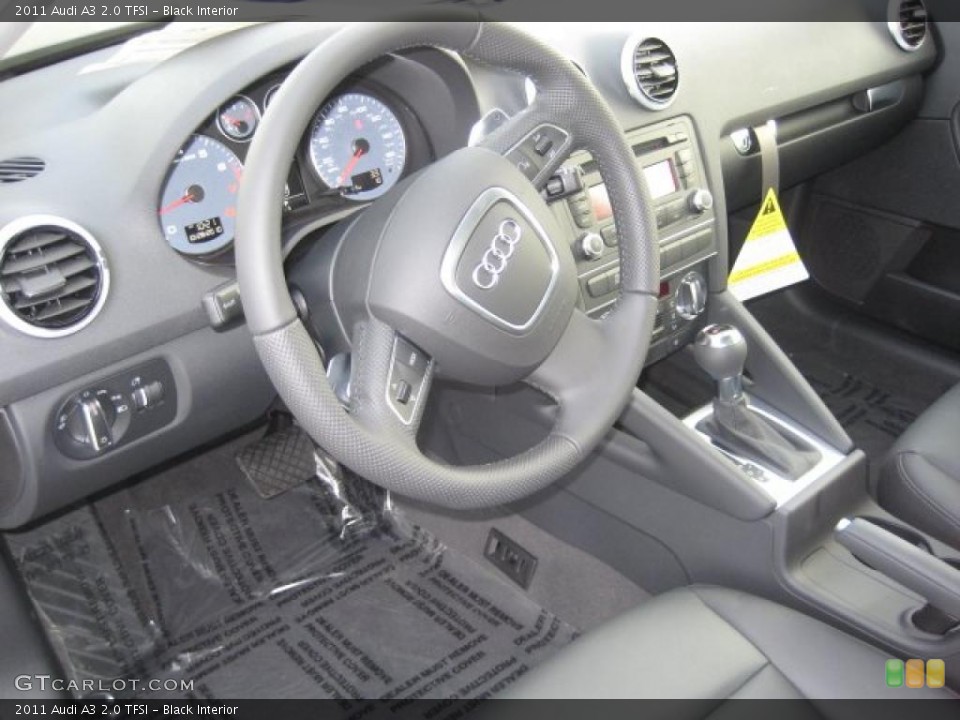 Black Interior Prime Interior for the 2011 Audi A3 2.0 TFSI #39088277