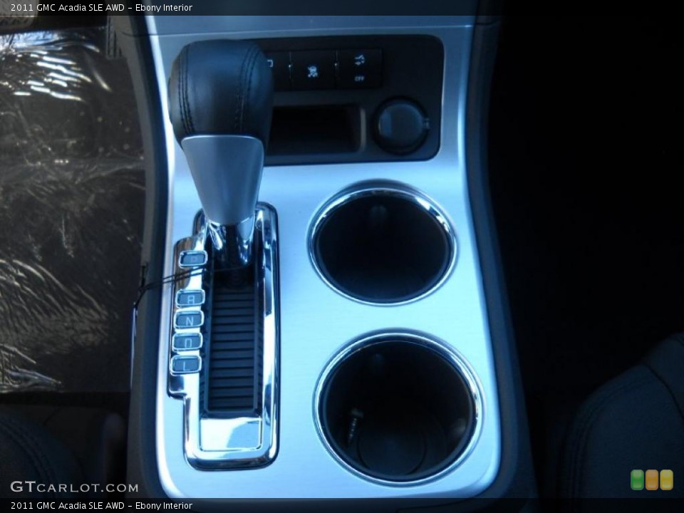 Ebony Interior Transmission for the 2011 GMC Acadia SLE AWD #39088287