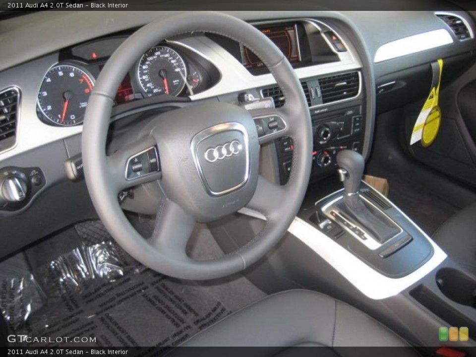 Black Interior Prime Interior for the 2011 Audi A4 2.0T Sedan #39088345