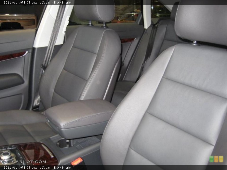 Black Interior Photo for the 2011 Audi A6 3.0T quattro Sedan #39088522