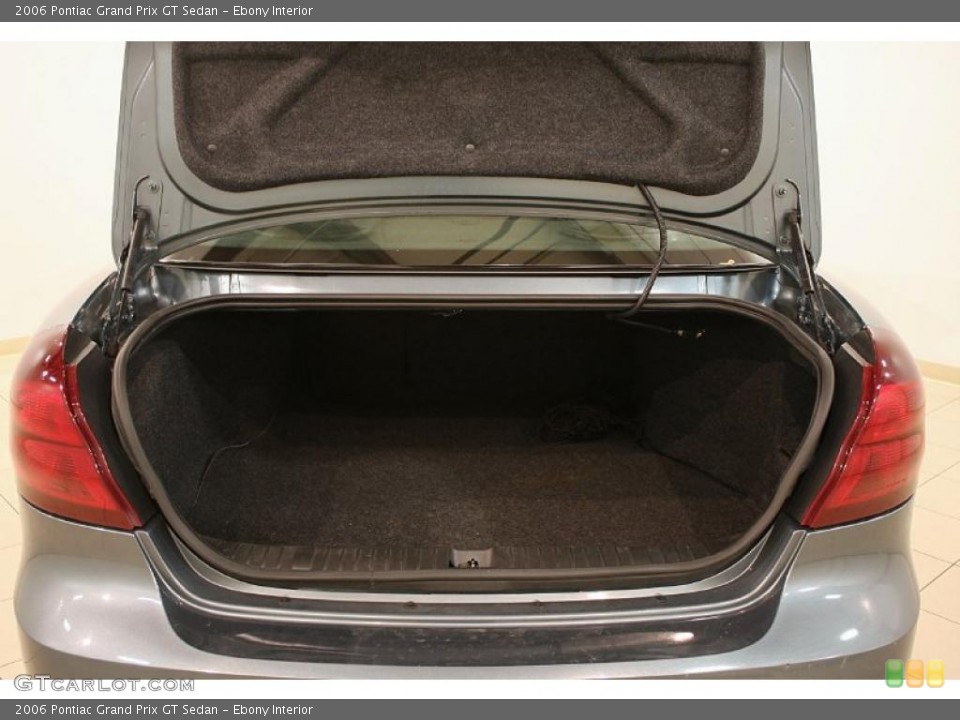 Ebony Interior Trunk for the 2006 Pontiac Grand Prix GT Sedan #39088782
