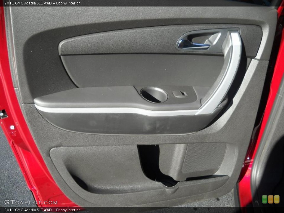 Ebony Interior Door Panel for the 2011 GMC Acadia SLE AWD #39088934