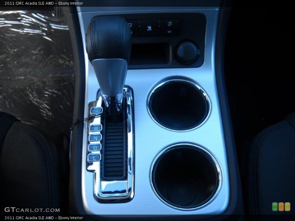 Ebony Interior Transmission for the 2011 GMC Acadia SLE AWD #39088974