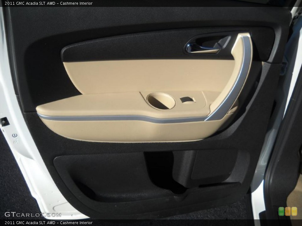 Cashmere Interior Door Panel for the 2011 GMC Acadia SLT AWD #39089246