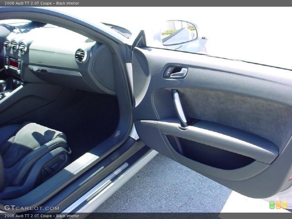 Black Interior Door Panel for the 2008 Audi TT 2.0T Coupe #39089290