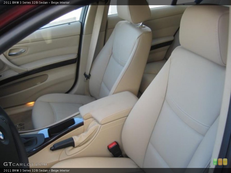 Beige Interior Photo for the 2011 BMW 3 Series 328i Sedan #39089422