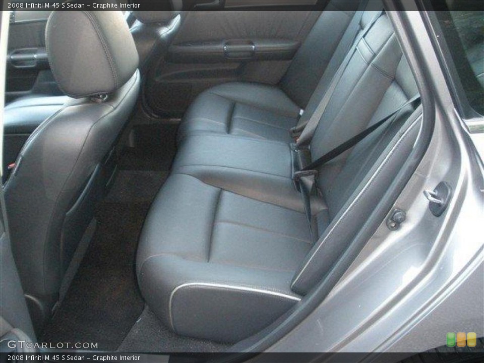 Graphite Interior Photo for the 2008 Infiniti M 45 S Sedan #39089674