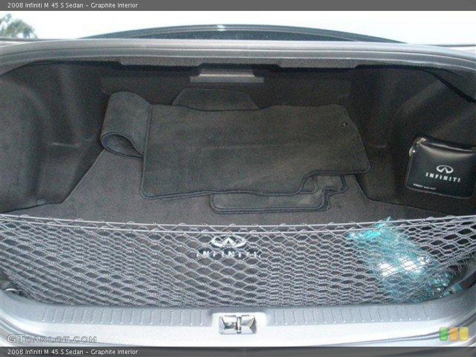 Graphite Interior Trunk for the 2008 Infiniti M 45 S Sedan #39089706