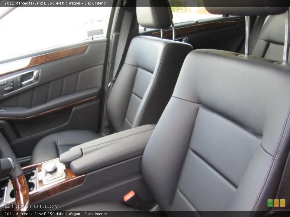 Black Interior Photo for the 2011 Mercedes-Benz E 350 4Matic Wagon #39089726