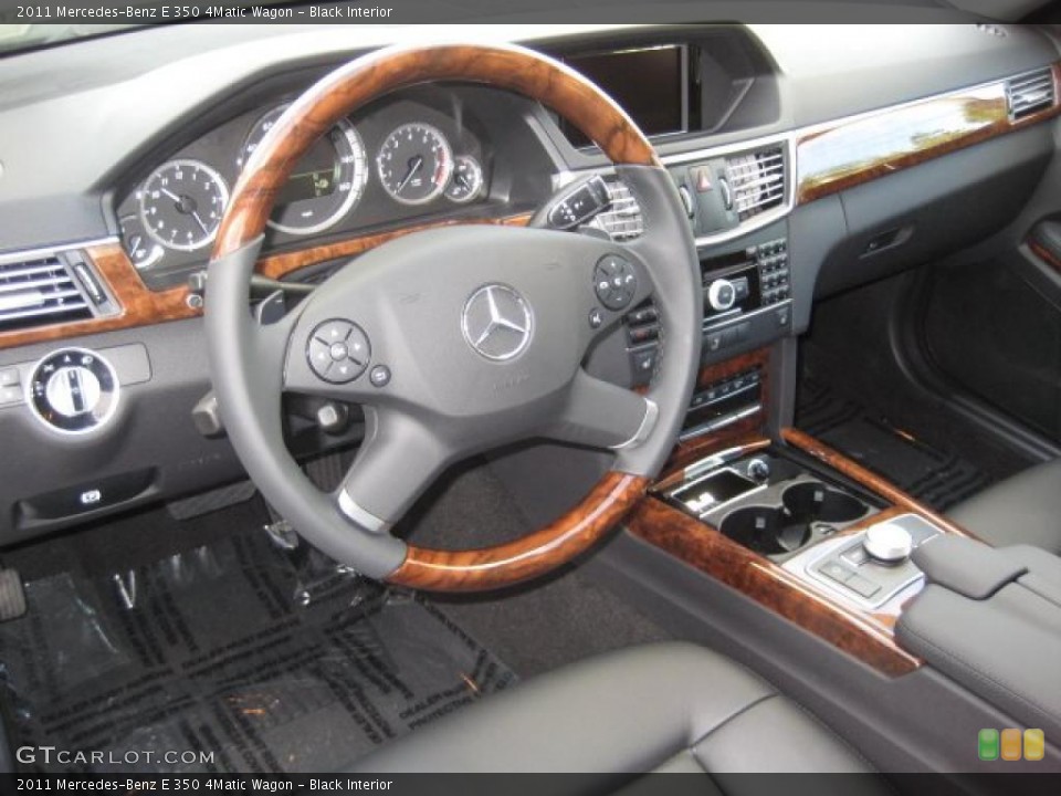 Black Interior Prime Interior for the 2011 Mercedes-Benz E 350 4Matic Wagon #39089742