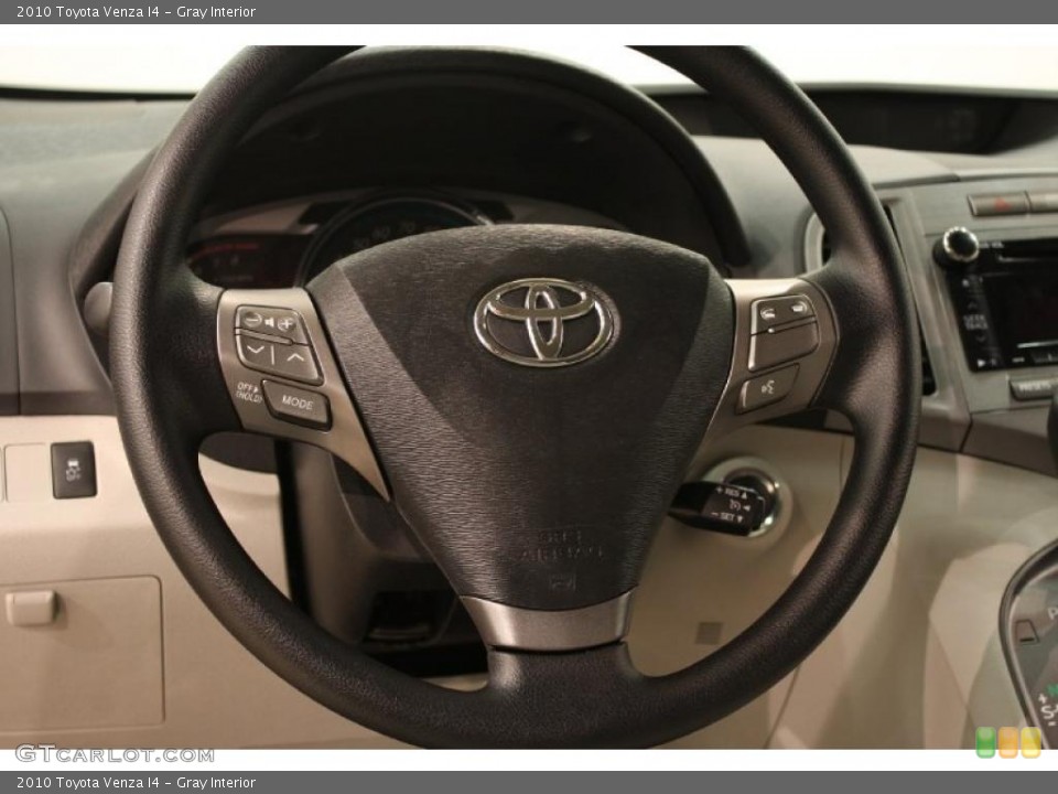 Gray Interior Steering Wheel for the 2010 Toyota Venza I4 #39089914