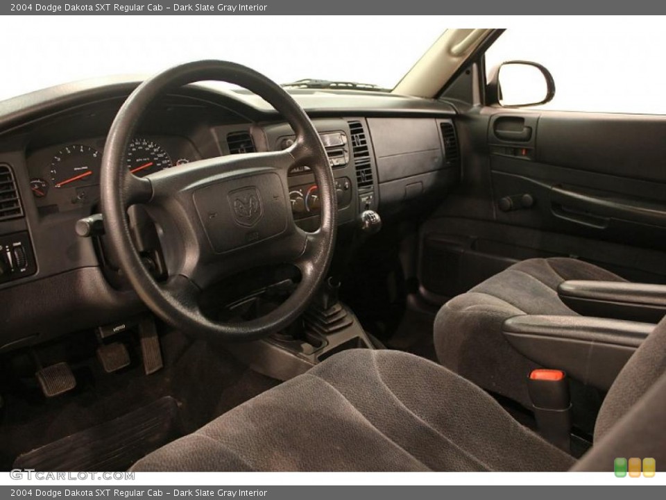 Dark Slate Gray Interior Prime Interior for the 2004 Dodge Dakota SXT Regular Cab #39090670