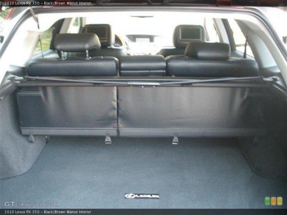 Black/Brown Walnut Interior Trunk for the 2010 Lexus RX 350 #39090710