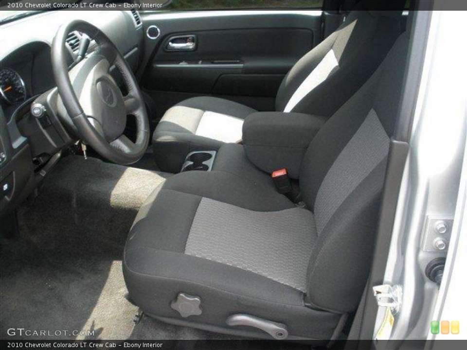 Ebony Interior Photo for the 2010 Chevrolet Colorado LT Crew Cab #39092770