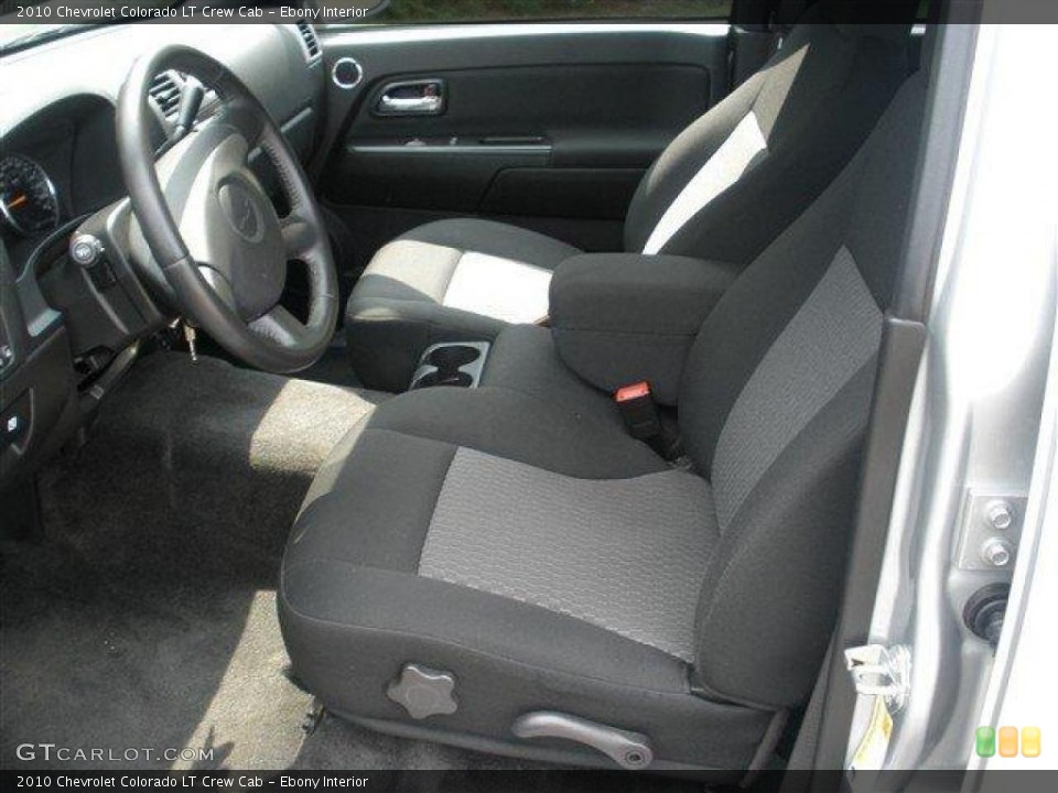 Ebony Interior Photo for the 2010 Chevrolet Colorado LT Crew Cab #39092770