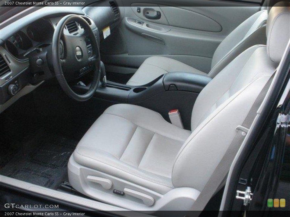 Gray Interior Photo for the 2007 Chevrolet Monte Carlo SS #39093566