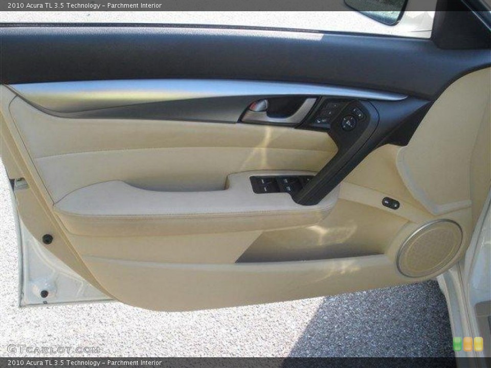 Parchment Interior Door Panel for the 2010 Acura TL 3.5 Technology #39093930