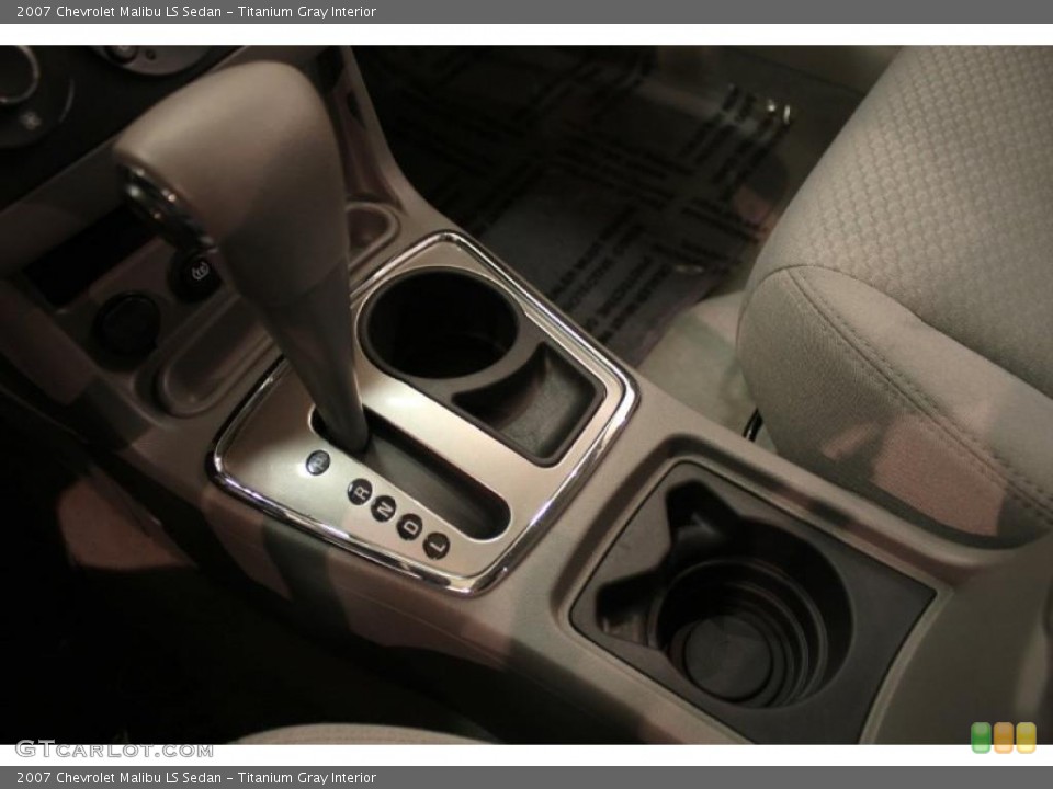 Titanium Gray Interior Transmission for the 2007 Chevrolet Malibu LS Sedan #39093950