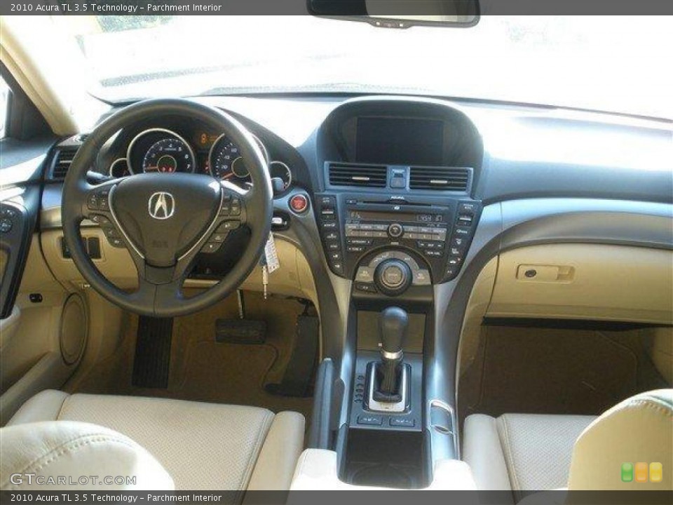 Parchment Interior Dashboard for the 2010 Acura TL 3.5 Technology #39094018