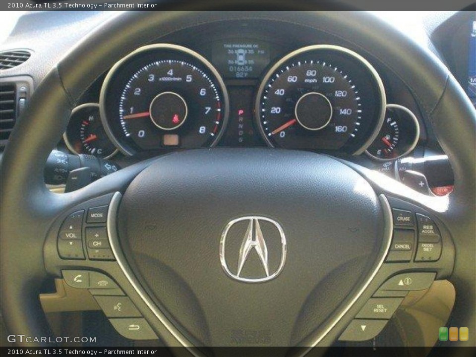Parchment Interior Controls for the 2010 Acura TL 3.5 Technology #39094034