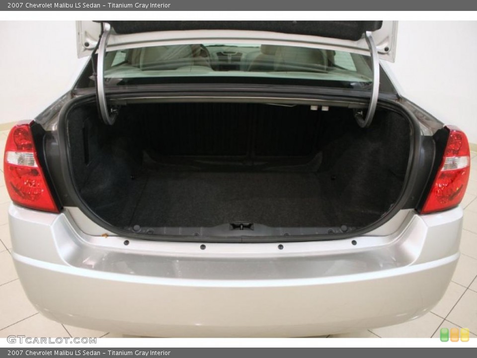 Titanium Gray Interior Trunk for the 2007 Chevrolet Malibu LS Sedan #39094066
