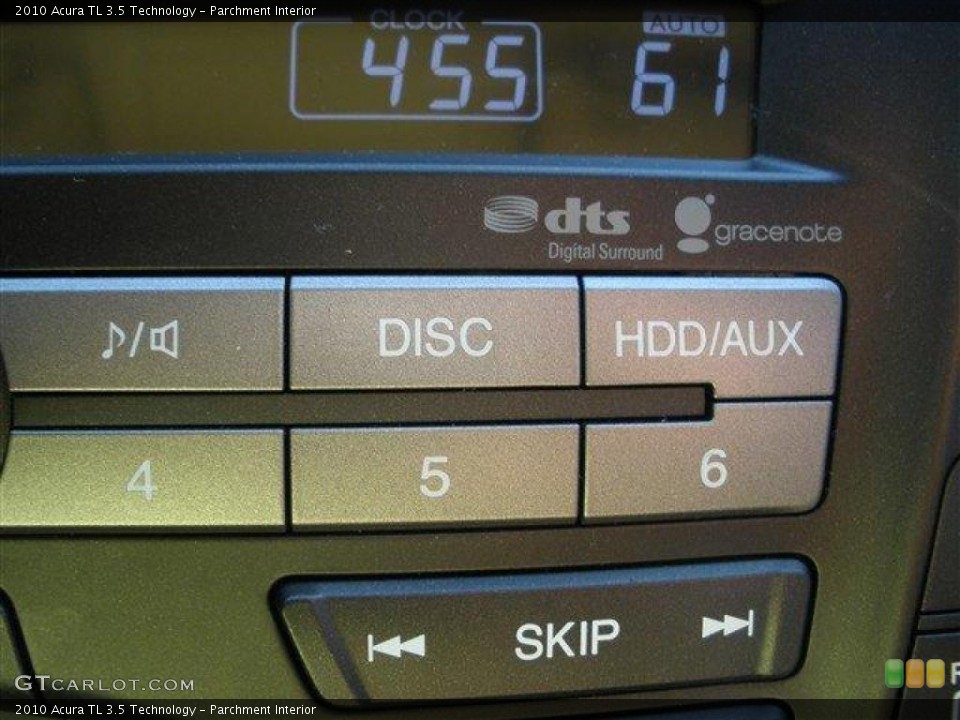 Parchment Interior Controls for the 2010 Acura TL 3.5 Technology #39094150