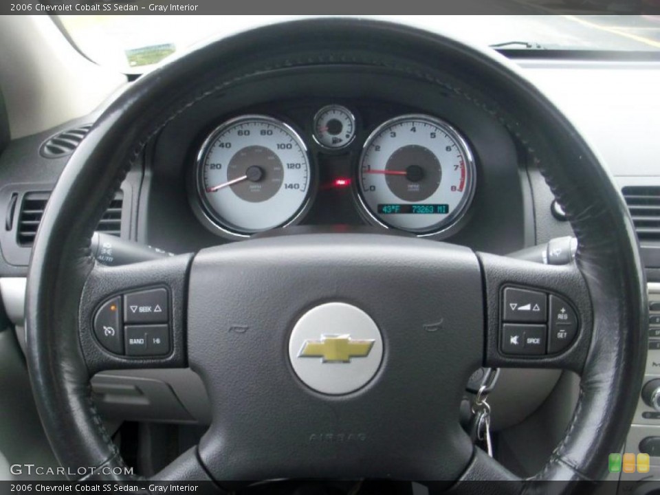 Gray Interior Controls for the 2006 Chevrolet Cobalt SS Sedan #39094358