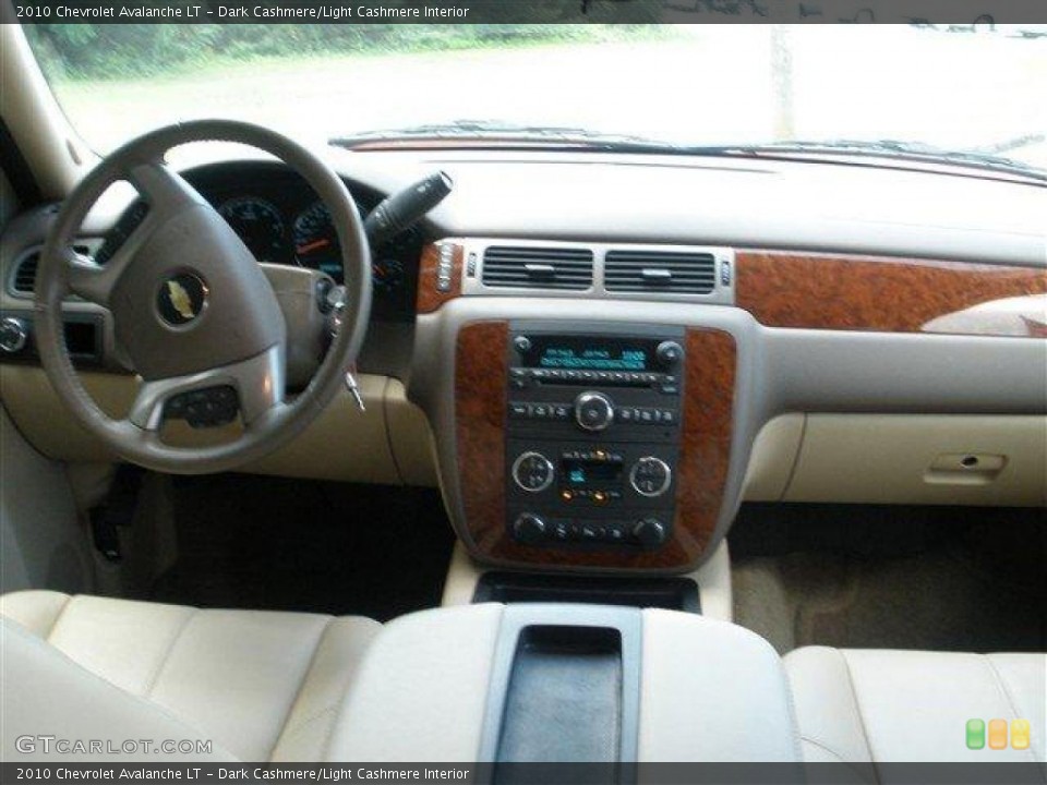 Dark Cashmere/Light Cashmere Interior Dashboard for the 2010 Chevrolet Avalanche LT #39094478