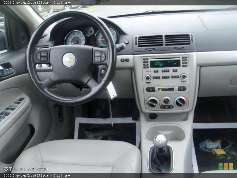 Gray Interior Dashboard for the 2006 Chevrolet Cobalt SS Sedan #39094718
